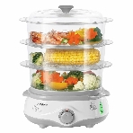 Пароварка Endever Vita-170 белый, 11 л, ярусы - 3, 1000 Вт, механическое, фото2