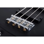 Бас-гитара SCHECTER C-4 DELUXE SBK - бас-гитара 4-струнная, цвет черный матовый, фото5