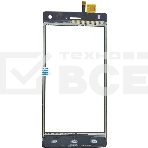 Сенсорное стекло (тачскрин) для Fly FS452 Nimbus 2, черное, фото2