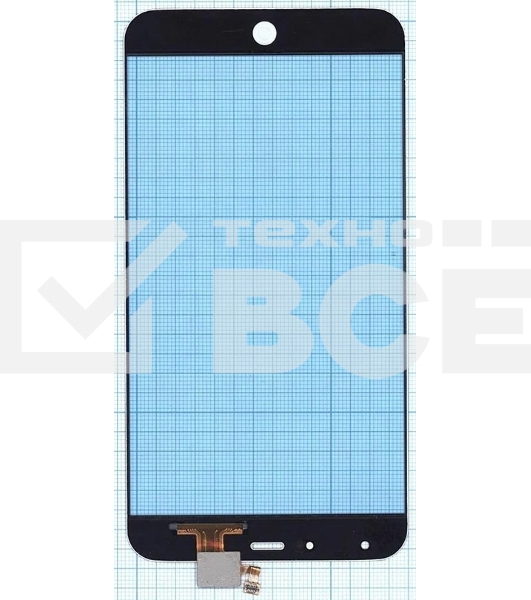 Сенсорное стекло (тачскрин) для Meizu MX4, белое