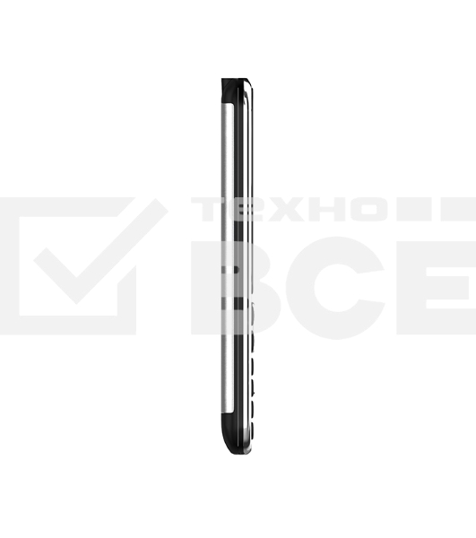 Мобильный телефон Maxvi X10 серебристый металлик