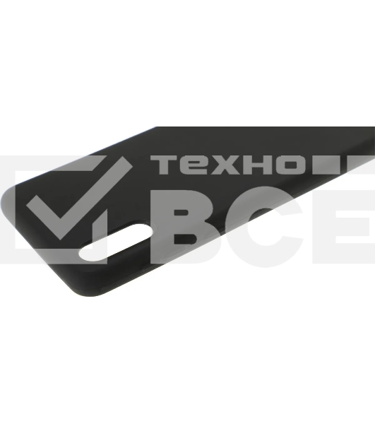 Чехол (клип-кейс) BoraSCO Silicone Case для Samsung Galaxy A02 черный