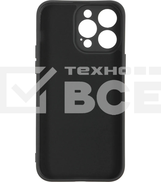 Чехол (клип-кейс) BoraSCO для Apple iPhone 15 Pro Max черный (72425)