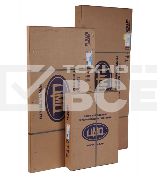 Шкаф коммутационный ЦМО ШТК-М-42.8.8-4ААА 42U 800x820мм пер.дв.перфор. задн.дв.стал.лист 2 бок.пан. 500кг белый
