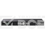 Коммутатор неуправляемый Tenda TEG1120P-16-250W PoE, 18 портов, 18x1 Гбит/с, PoE 16х30 Вт (до 250Вт),  SFP 2x1 Гбит/с, фото4