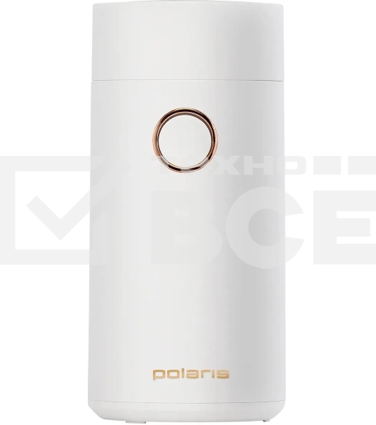 Кофемолка Polaris PCG-2014 (200вт,50гр. пластик) белый