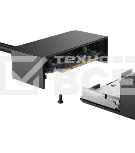 Стыковочная станция Dell 452-BDPQ, 240Вт, черный