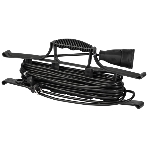 Удлинитель силовой ЭРА GREEN LINE FR-10-10m Greenline на рамке 1 розетка без заземления 10м ПВС 2x1мм2, фото 1