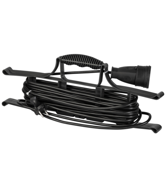 Удлинитель силовой ЭРА GREEN LINE FR-10-10m Greenline на рамке 1 розетка без заземления 10м ПВС 2x1мм2