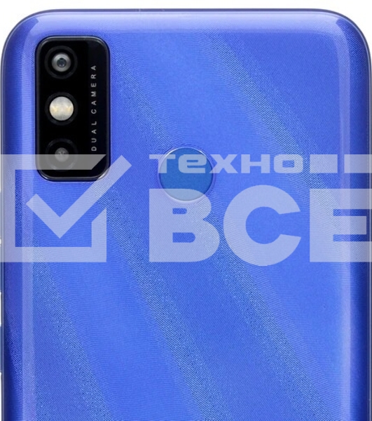 Смартфон Tecno KE5 SPARK 6 Go водяной синий