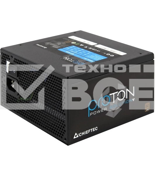 Блок питания Chieftec Proton BDF-600S-Bulk, 600Вт, 80 PLUS Bronze, Active PFC, 120мм, черный