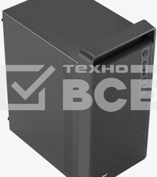 Компьютерный корпус MiniTower Aerocool/Formula CS-109-S-BK-v1 (mATX, USB3x1, USB2x2, 120мм fan,без БП) (4711099472390)
