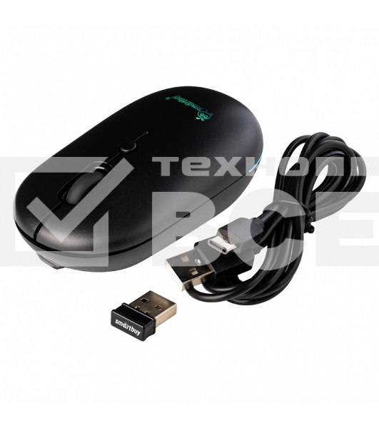 Мышь беспроводная Smartbuy (SBM328AGK) 328AG черный