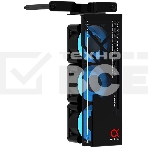 Вентилятор для процессора ALSEYE AS.03.08.0001 (C-RAM-Alpha-B) Product Size: 145.9 x 82 x 38.3мм Number of fans: 3 Size: 40 x 40 x 20мм Material: 1мм SPCC thick sheet metal Surface treatment: Powder coated black on the surface Box: Black Leaf: Milk white , фото6