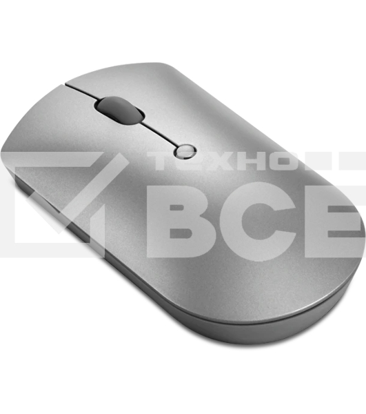 Мышь беспроводная Lenovo 600 светло-серый, 2400 dpi, Bluetooth, кнопки - 4
