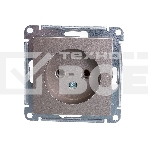 Механизм розетки 1-м СП AtlasDesign без заземл. 16А шампань SchE ATN000541, фото2