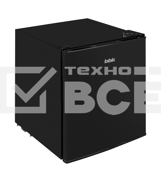Холодильник BBK RF-051 черный однокамерный 45/5л морозилка сверху
