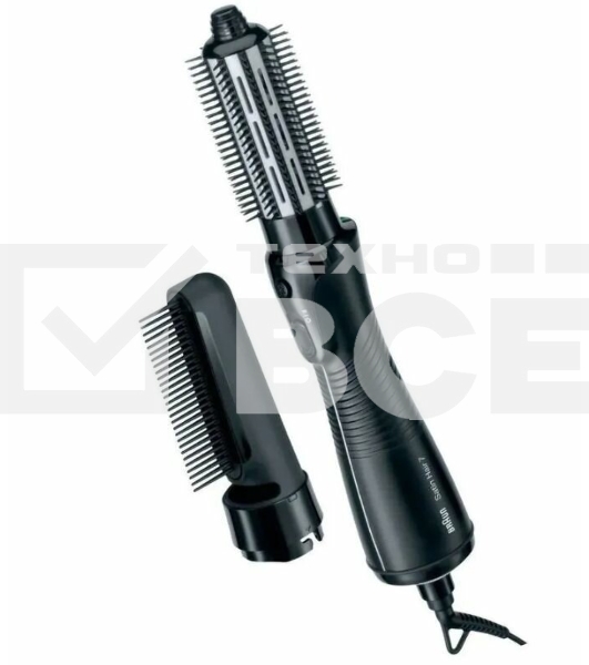 Фен-щётка Braun AS 720 Satin Hair 7 черный, 700 Вт, ионизация, 38 мм