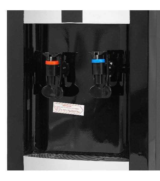 Кулер для воды AEL TD-AEL-47, верхняя загрузка, нагрев 90 °С, охлаждение 15 °С, черный/серебристый