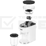 Кофемолка Kitfort КТ-7205 200 Вт, жернова, 250гр, белый/черный, фото2