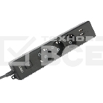 Бытовой удлинитель PowerCube, 3р с/з вык.,3USB, 3500 Вт, 16А, 1.9 м, 3*1,0 (черный) PC-6B-2M, фото5