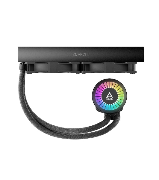 Жидкостная система охлаждения Arctic Liquid Freezer III 280 A-RGB черный, 140 мм, алюминий, 2800 об/мин, 30 дБ, 4 pin, 320 Вт