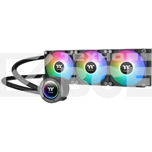 Система водяного охлаждения Thermaltake TH420 V2 ARGB Soc-AM5/AM4/1151/1200/1700 черный 4-pin 34.7dB Al+Cu Ret (CL-W376-PL14SW-A)