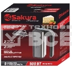 Миксер Sakura SA-6324SBK Premium 500Вт 5скор турбо, фото3