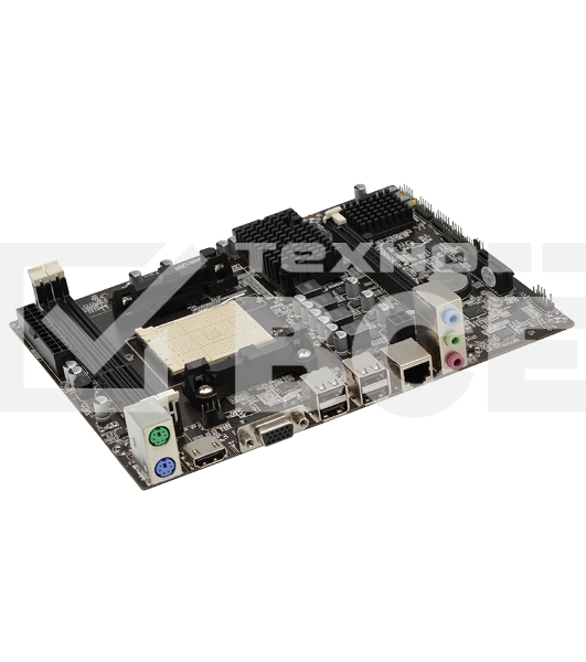 Материнская плата AFOX A780S-MA3, AM3+, AMD 780G, 2xDDR3, 4xSATA, 1xIDE, 1xPCIe 3.0 x16, 1xPCIe x1, 1xHDMI, 1xVGA, 1x 100Mb LAN, 4xUSB-A 2.0, 3x3.5 мм, 5.1, mATX
