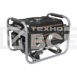 Электрогенератор бензиновый Carver PPG-3600A, 2.8 кВт, 67 дБ, 40 кг