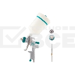 Краскопульт пневматический STELS ag 901 lvmp 57365профессиональный гравитационный, фото10