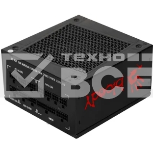Блок питания Bloody BD-PS1000G, 1000Вт, 80 PLUS Gold, 140мм, модульный, черный