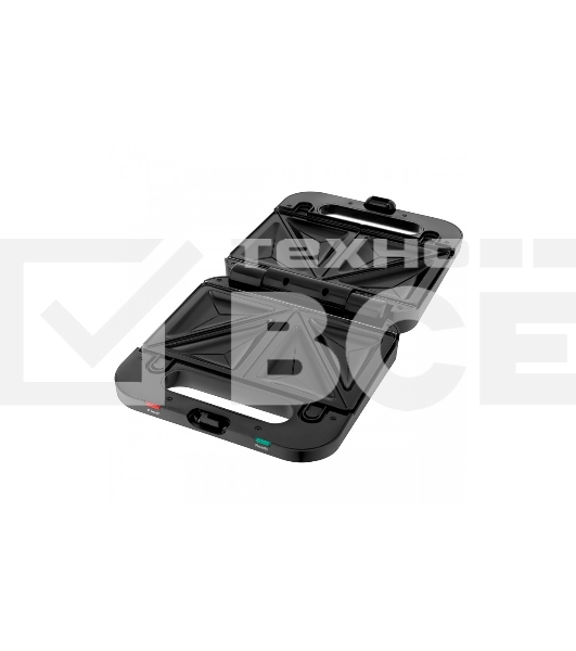 Сэндвичница BRAYER BR2202 3 в 1: сэндв, вафли, гриль, 750 Вт, съем.пласт 22,3*13,1 см, антиприг.пок