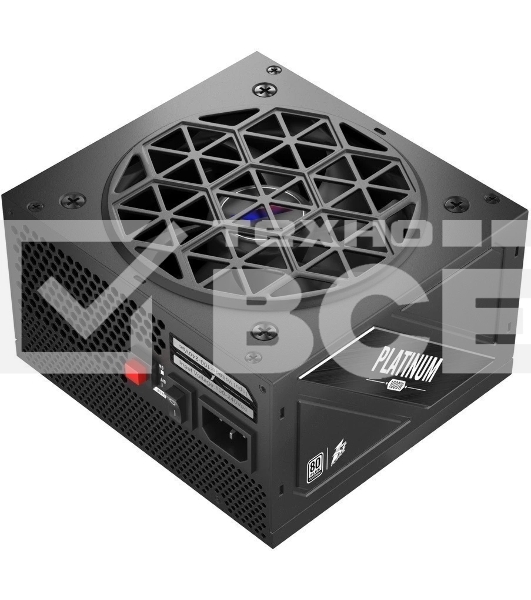 Блок питания 1STPLAYER NGDP Platinum (HA-1000BA3-BK), 1000Вт, 80 PLUS Platinum, 120мм, модульный, черный