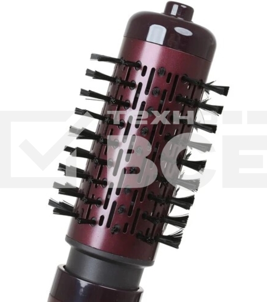 Фен-щетка Polaris PHS 1020RK лиловый 1000Вт. Кол-во режимов 3. Конструкция вращение шнура.2 насадки-щетки: 50, 35 мм. В комплекте щетка. Покрытие керамическое.Автоматическое вращение насадок.