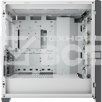 Компьютерный корпус Corsair iCUE 5000X RGb CC-9011213-WW Tempered Glass Mid-Tower Smart Case, White, фото7