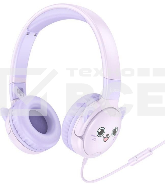 Наушники детские HOCO (6942007638609) W61 Purple