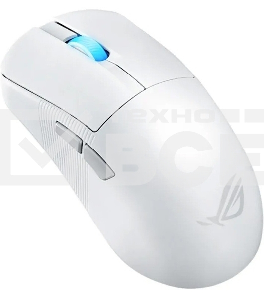 Мышь беспроводная ASUS ROG Harpe Ace Mini белый, 42000 dpi, радиоканал, Bluetooth, USB, кнопки - 5