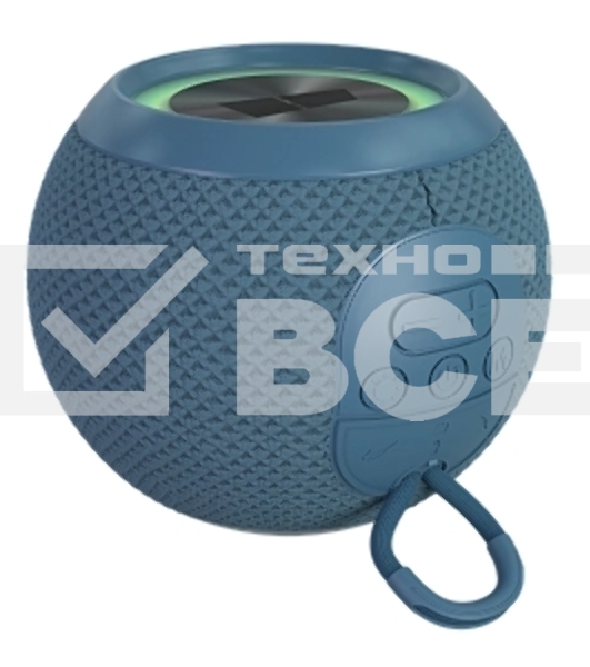 Беспроводная колонка MORE CHOICE (4610196409974) BS55 Blue