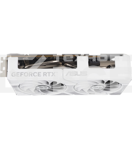 Видеокарта Asus GeForce RTX 5060 DUAL OC White, Nvidia RTX 5060, 8GB GDDR7, 128 bit, PCI-E 5.0, DPx3, HDMIx1, 2535 MHz
