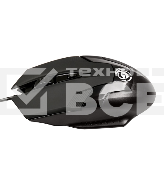 Мышь проводная Dialog Gan-Kata MGK-06U черный, 1600 dpi, USB, кнопки - 4