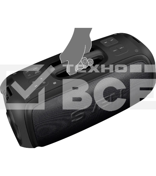 Портативная колонка Sven PS-860 черный 100W 1.0 BT/3.5Jack 5400mAh (SV-022518)