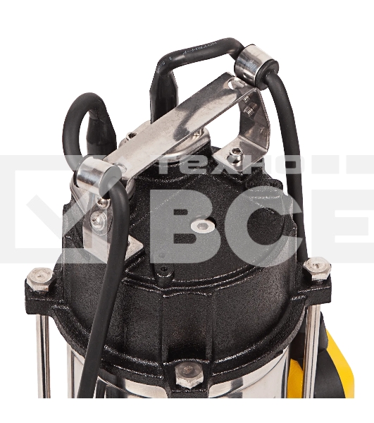 Фекальный насос Denzel FP1800-KS, 1800 Вт, напор 17 м, 26000 л/ч, нож-измельчитель 99806