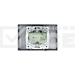 Розетка 2-м LEZARD СП OSEN без заземл. ПБТ, механизм, серый матовый 743-7400-128B, фото3