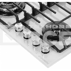 Газовая варочная панель Maunfeld EGHG.64.63CW/G, 4 конфорки, закаленное стекло, белый, фото10