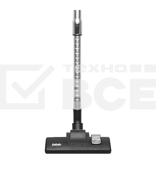 Пылесос вертикальный BBK BV2512 белый/синий, питание от сети, 100 Вт, уборка сухая, пылесборник 0.5 л