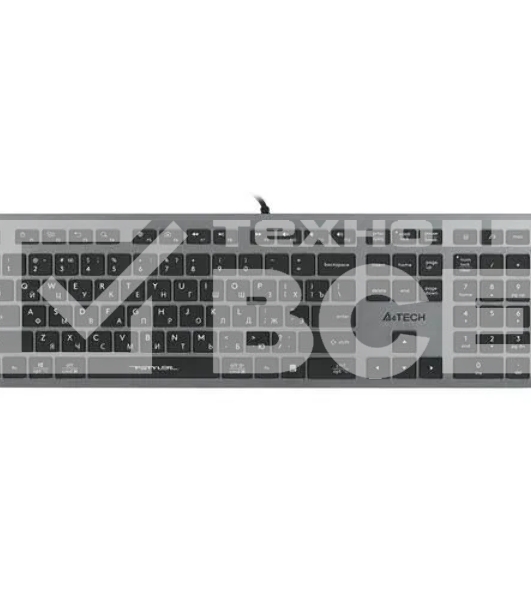 Клавиатура A4Tech Fstyler FX60 серый/белый