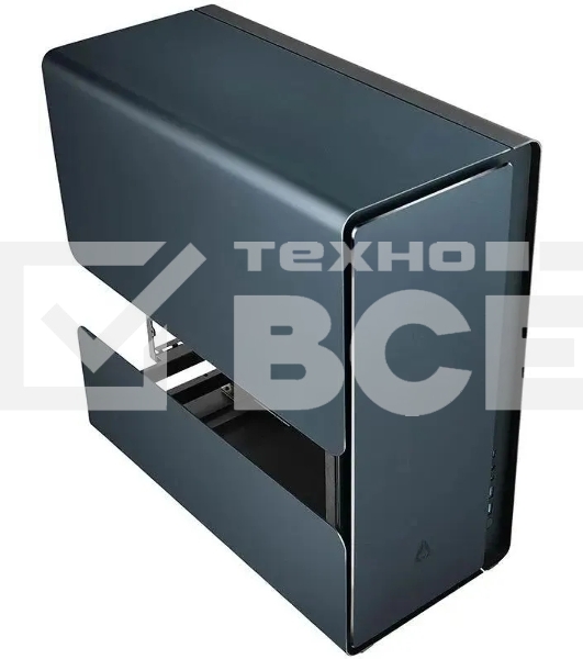 Компьютерный корпус Azza Cast черный без БП ATX 3x120мм 2x140мм 2xUSB 3.0 audio bott PSU