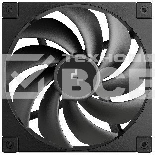 Вентилятор для корпуса DEEPCOOL FD14 черный, 140 мм, 1650 об/мин, 25.6 дБ, 4 pin