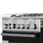 Плита газовая De Luxe 5040.40Г (кр) ЧР-010 серебристый, конфорок 4 шт, духовка 46 л, 50 см x 85 см x 50 см, фото8